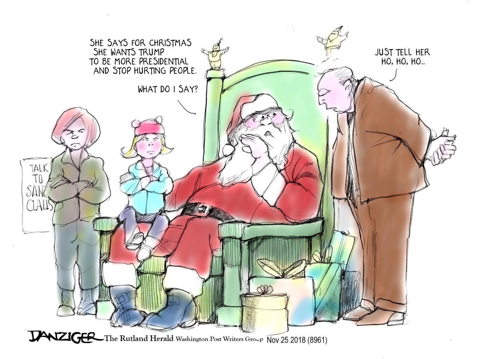 Jeff Danziger cartoon